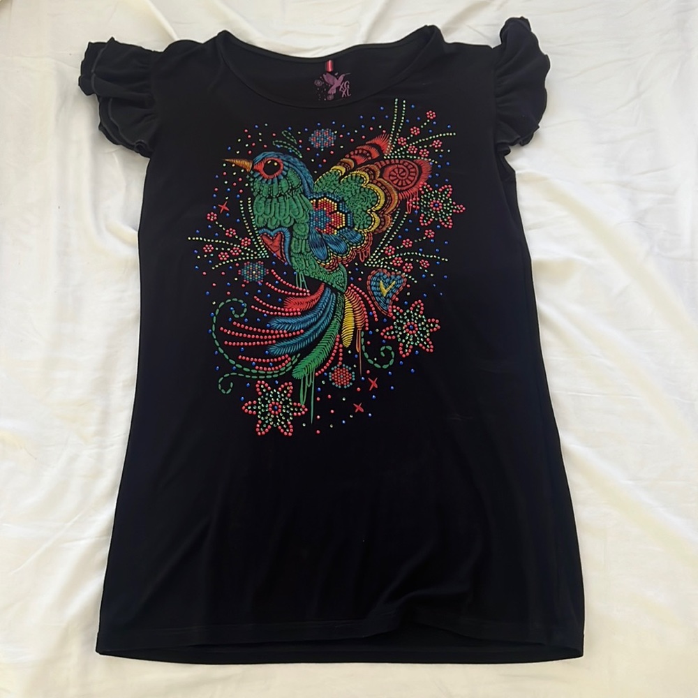 Ay Güey hummingbird shirt